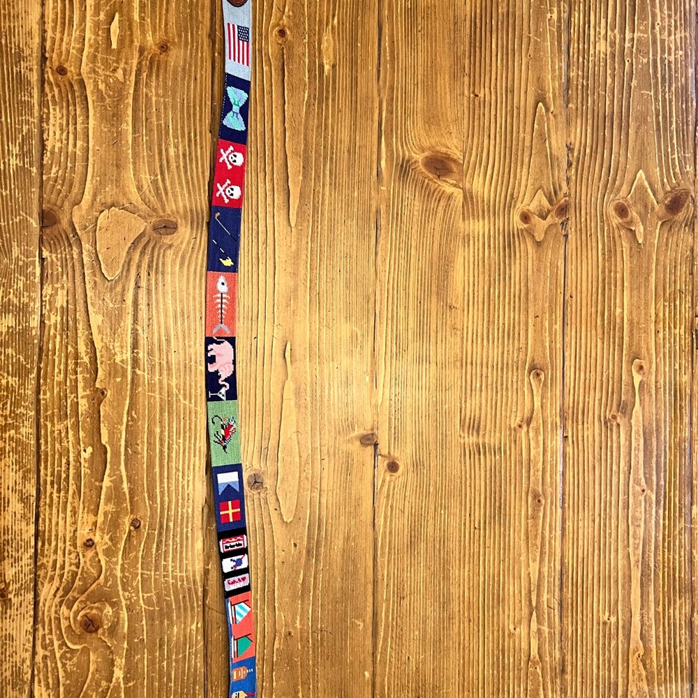 Smathers & Branson® needlepoint belts, new $185, gently used and only $50  38W